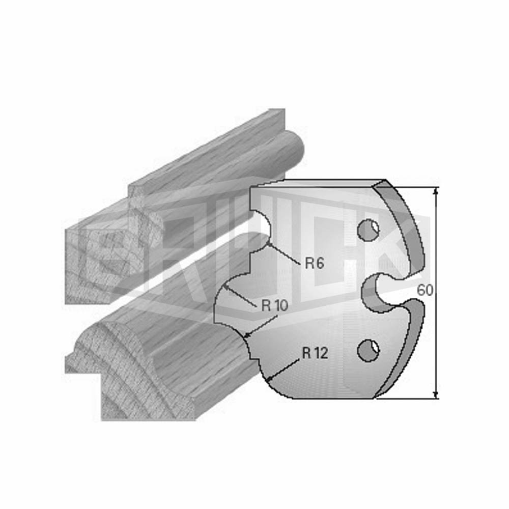HS UNI-Profilmesser 60mm Nr. 62001