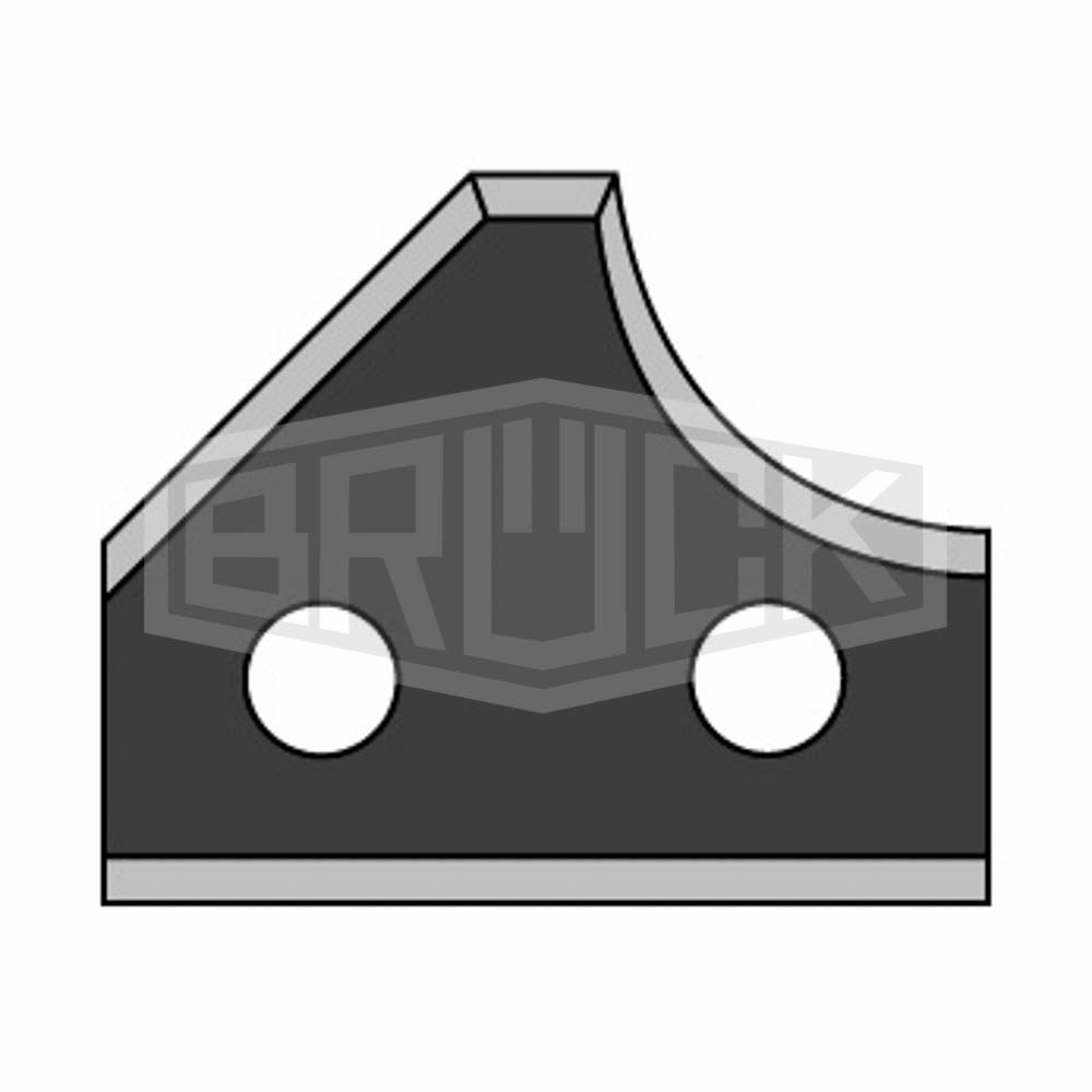 HW-Profilplatte Radius/Fase R=3mm – oben (f. 3460)