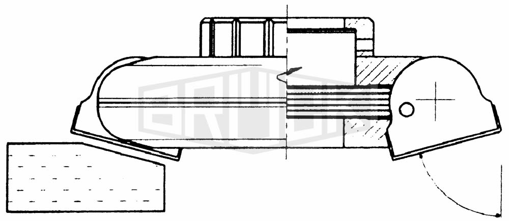 WP-Schwenkkopf Syncro 4 155 x 60 x 30 mm Z2