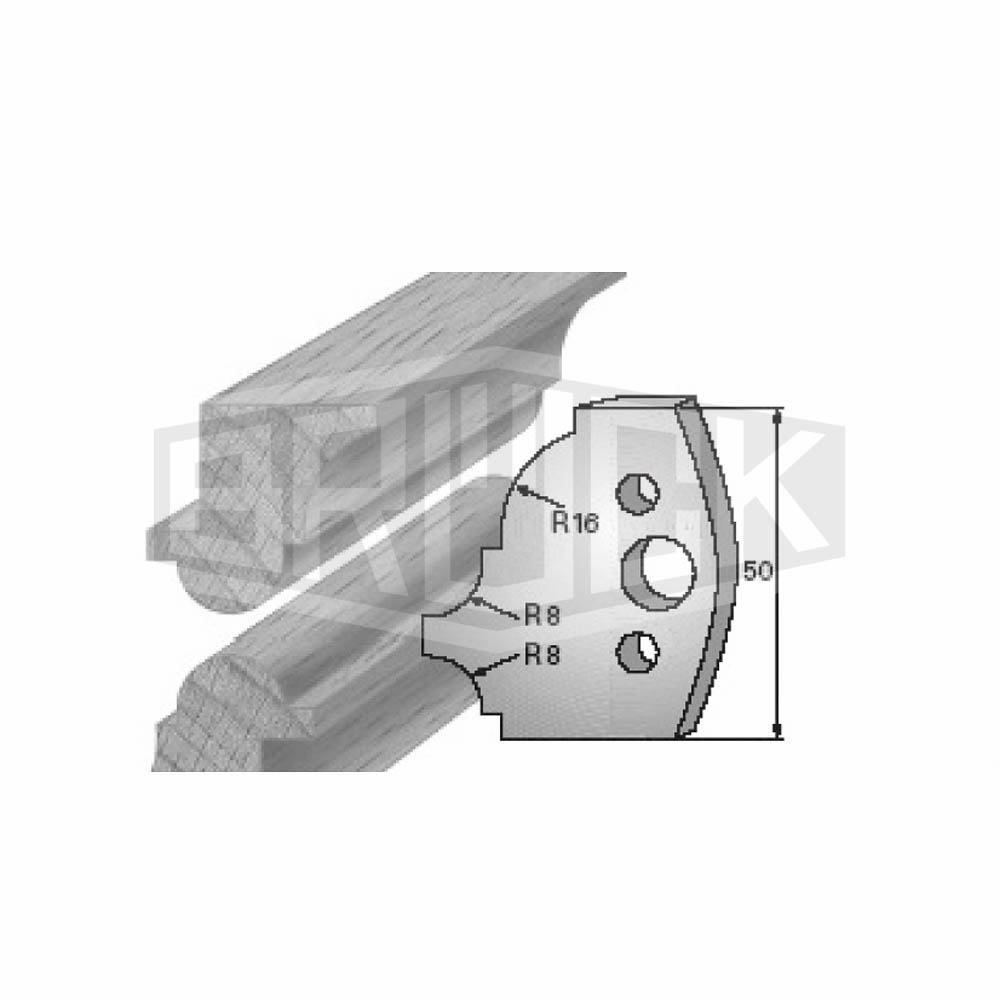 HW UNI-Profilmesser 50mm Nr. 541