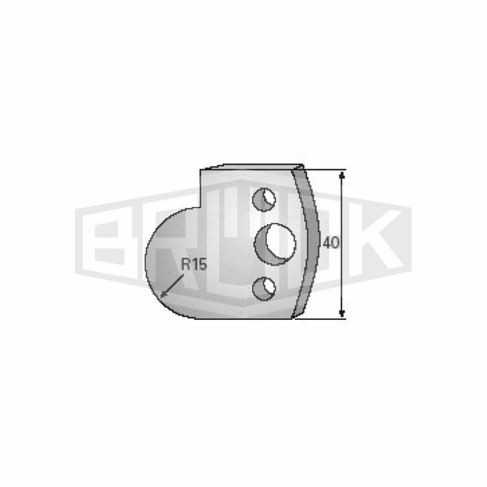 UNI-Abweiser 40mm Nr. 65