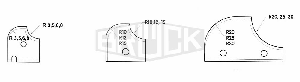 WP-Radienfr. COMBITOOL Standard R=25mm