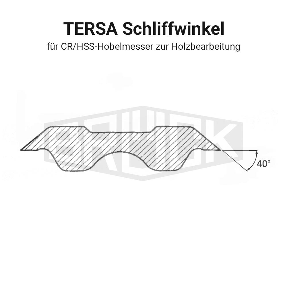 Original TERSA HS Hobelmesser 60 mm