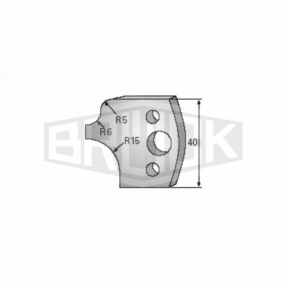 UNI-Abweiser 40mm Nr. 11