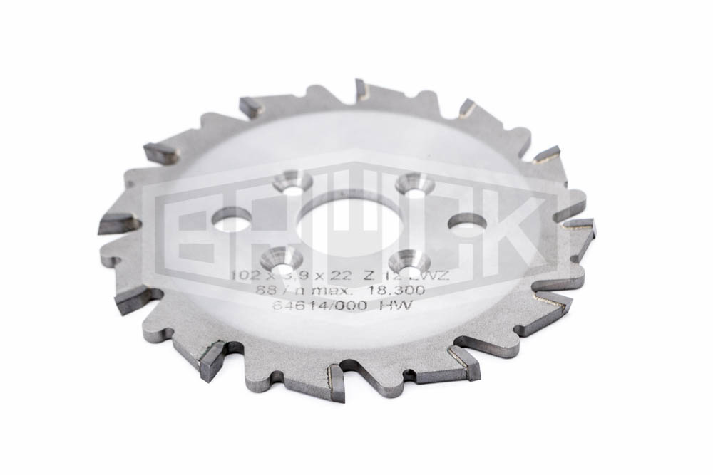 HW-Lamellennuter 102 x 3,9 x 22 mm Z12