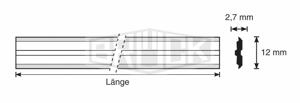 CENTROFIX Hobelmesser 100 mm HS