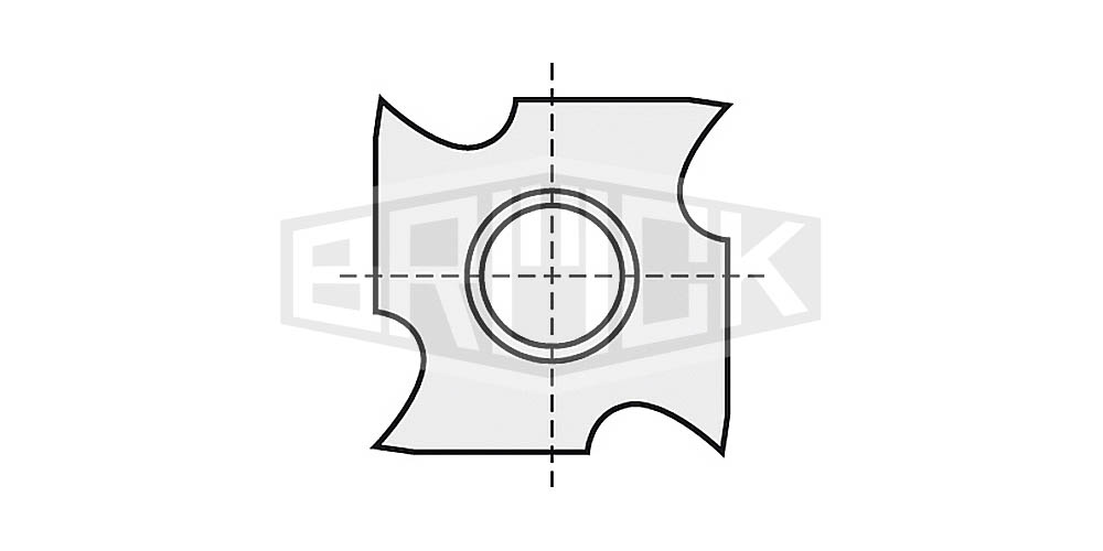 HW-WP 18x18x1,95 mm B20