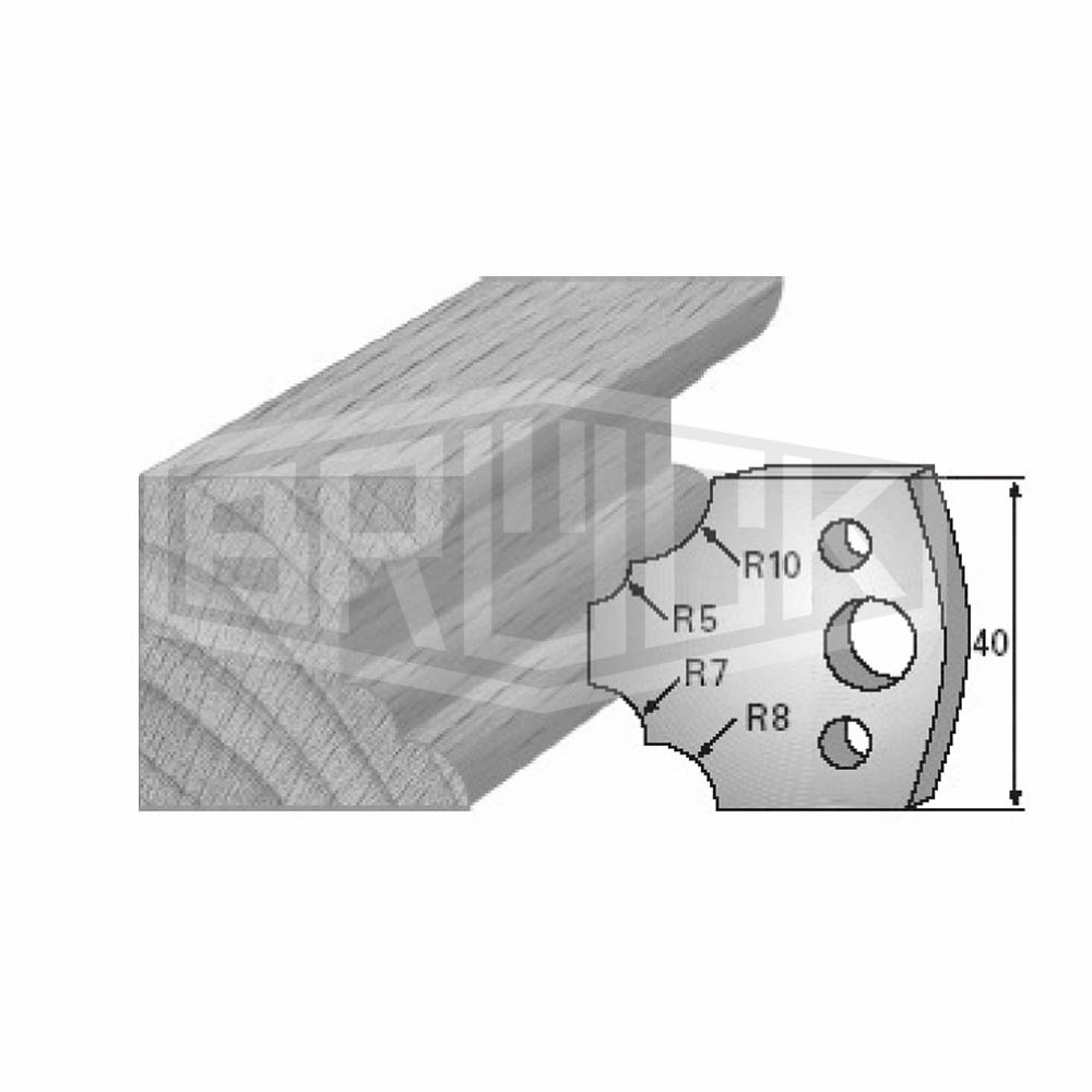 HW UNI-Profilmesser 40mm Nr. 22