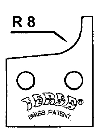TERSA HS-Radiusmesser R8 – rechts