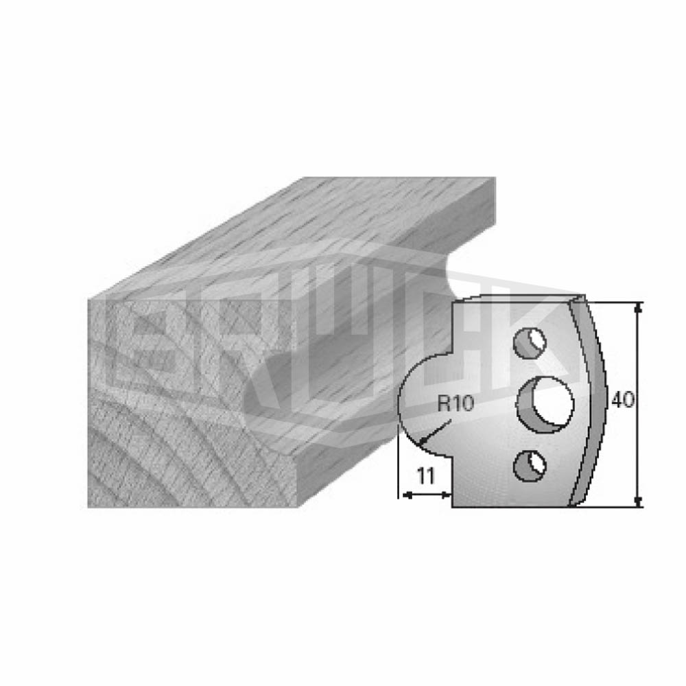 HW UNI-Profilmesser 40mm Nr. 14