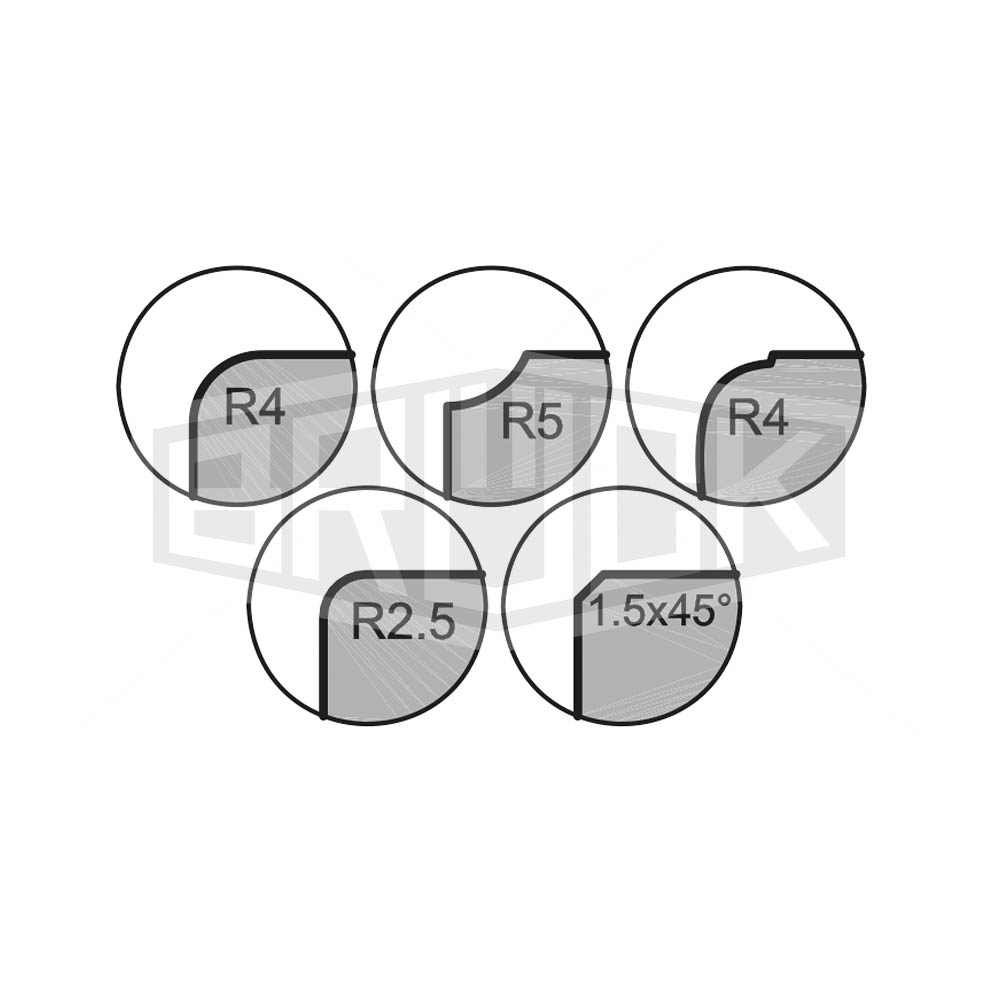 WP-Türfalzfräser f. Falztiefe 14mm