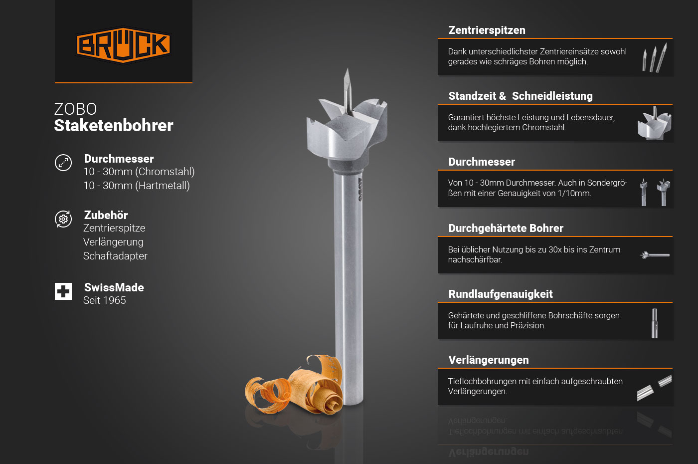 ZOBO Staketenbohrer C 11x100