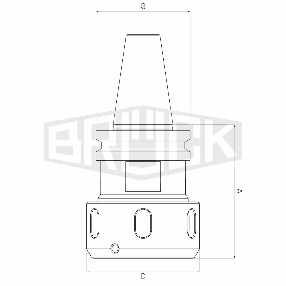 Spannzangenfutter SK 30 A=63mm f. 472E/ER40