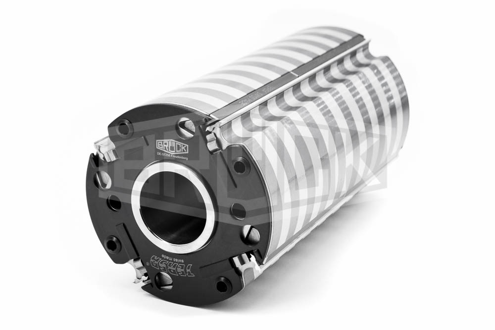 TERSA - Hobelkopf 125 x 130 x 40 mm Z4 - R2000