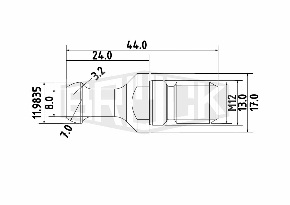 Anzugsbolzen SK 30 Biesse, Masterwood