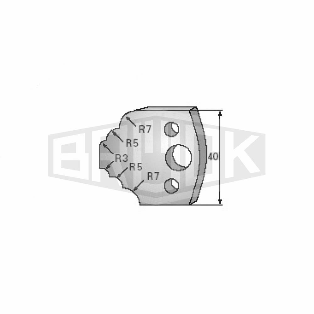 UNI-Abweiser 40mm Nr. 21