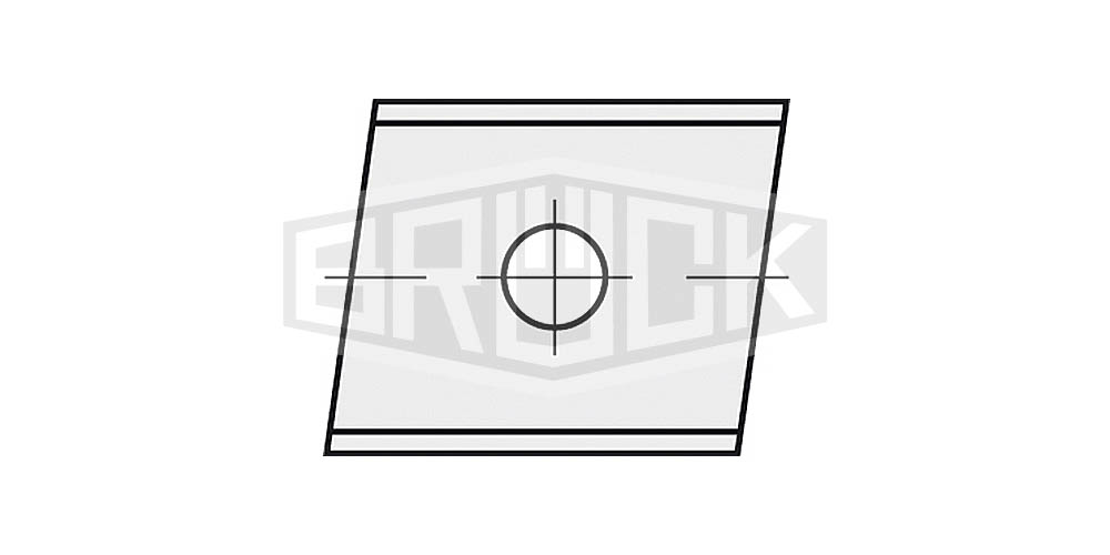 HW-WP 20x12x1,5 mm rechts 5° B20