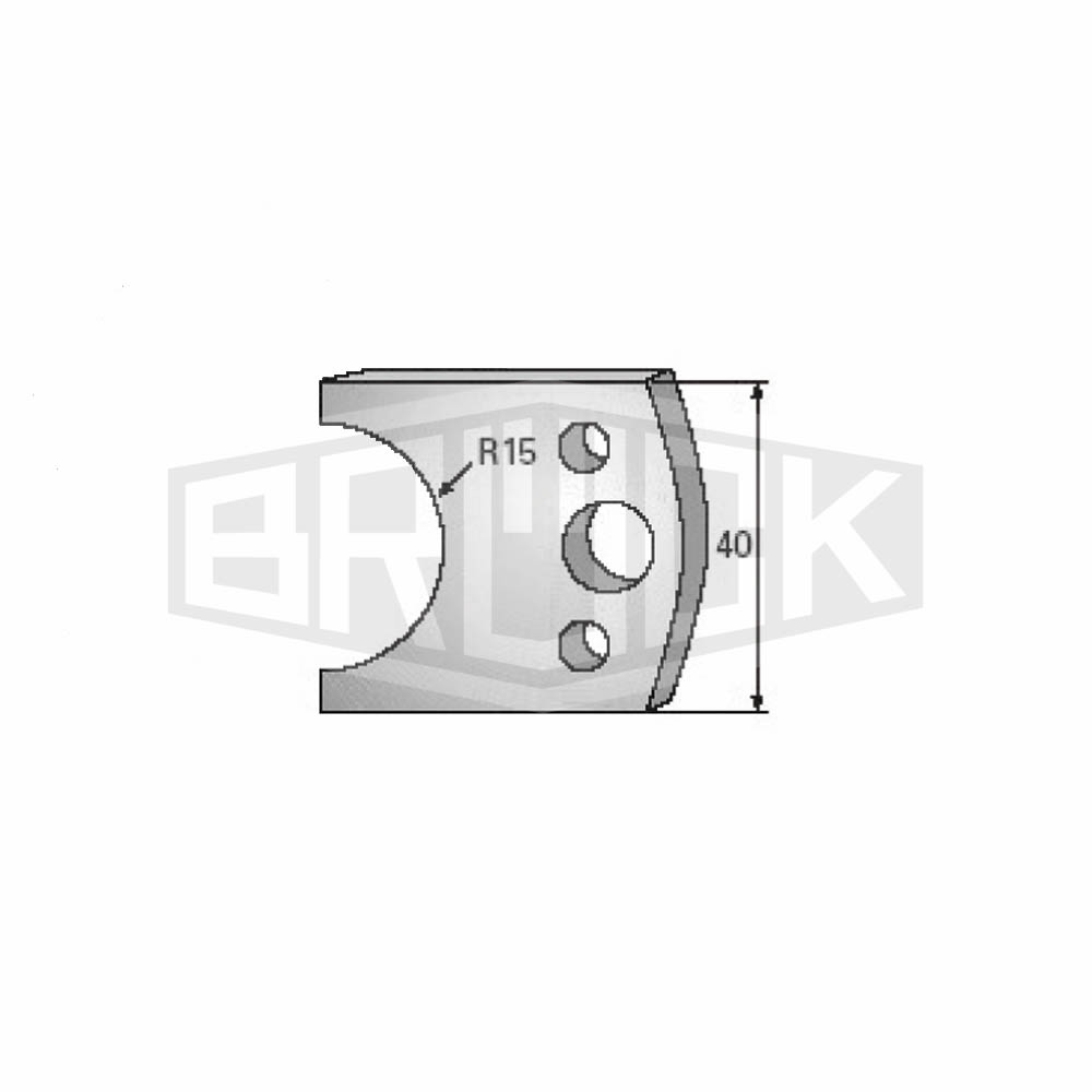 UNI-Abweiser 40mm Nr. 66